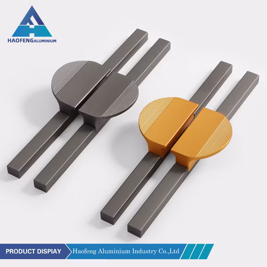 新しい Nodic スタイルアルミ三日月ラウンド引き出しハンドル湾曲した家具ハンドルゴールドカラーよりバスルームの家具アクセサリー